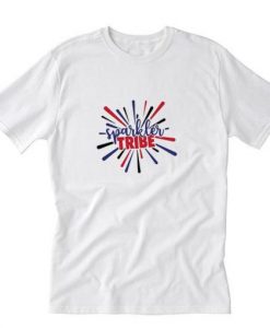 Sparkler Tribe 4th of July T-Shirt RE23