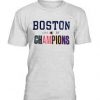 boston city of champions t-shirt ZX06