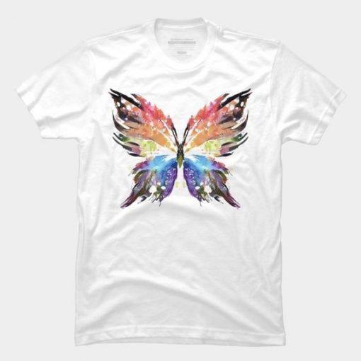 butterfly art T-Shirt ZX06