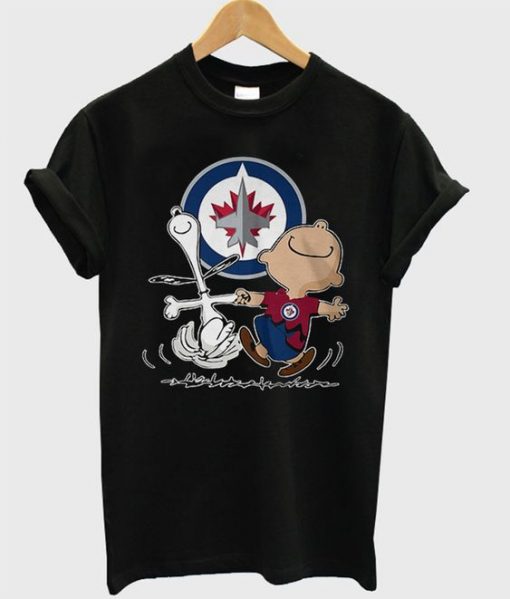 charlie brown and snoopy t-shirt ZX06