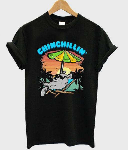 chinchillin' t-shirt ZX06