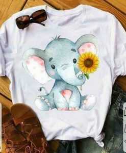 elephan's baby Tshirt ZX03
