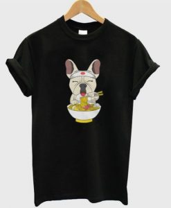 japanese ramen doggy t-shirt ADR