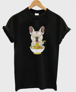 japanese ramen doggy t-shirt ZX06