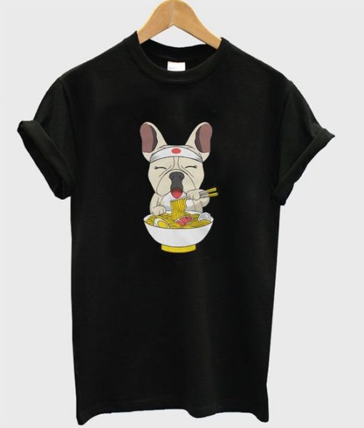 japanese ramen doggy t-shirt ZX06