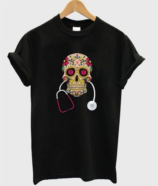 SKULL MEDICAL T-SHIRT RE23