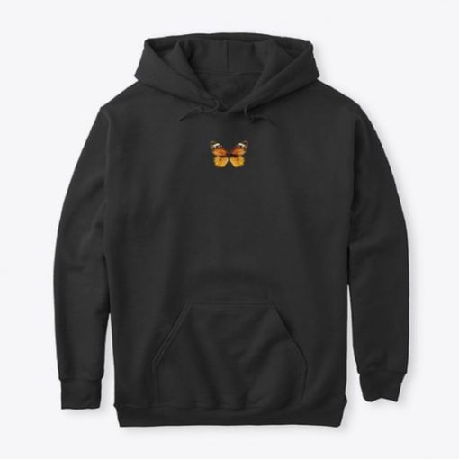 BUTTERFLY REALISTIC LOOKING HOODIE RE23