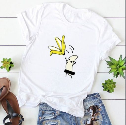Banana Funny T-shirt RE23