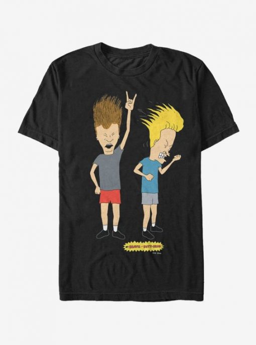 Beavis and Butt-Head Head Banging Rockers T-Shirt RE23