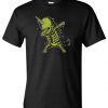 DABBING SKELETON UNICORN T-SHIRT G07