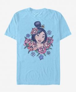 Disney Princess Floral T-shirt RE23