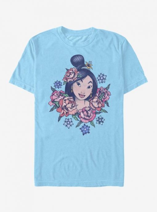 Disney Princess Floral T-shirt RE23