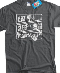 Eat Sleep Train T-shirt RE23