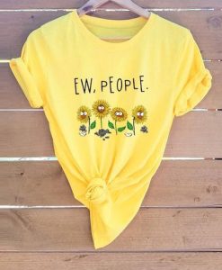 Ew People Sunflower T-shirt RE23