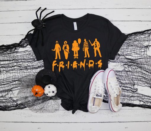 Friends Halloween Shirts RE23