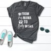 From Fur Mama To Baby Mama Shirt Pregnancy Shirt RE23