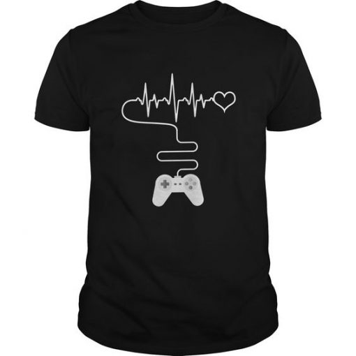 Gamer Heartbeat Shirt RE23