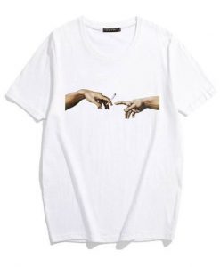 Hand And Ciggaret T-shirt RE23