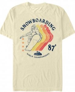 Lost Gods Retro Snowboarding 87 Men_s T-Shirt G07