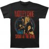 Motley Crue Vintage World Tour Devil Slim Fit T-shirt G07
