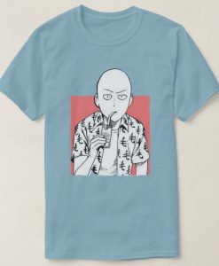 One Punch Man Saitama Summer T-shirt RE23