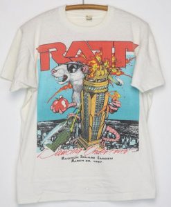 RATT DANCING UNDERCOVER TOUR 1987 T-SHIRT G07