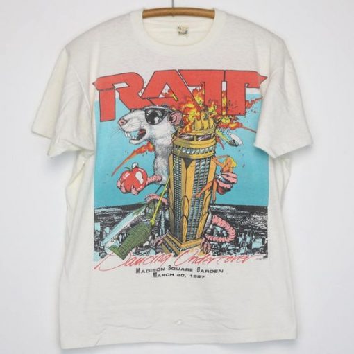 RATT DANCING UNDERCOVER TOUR 1987 T-SHIRT G07