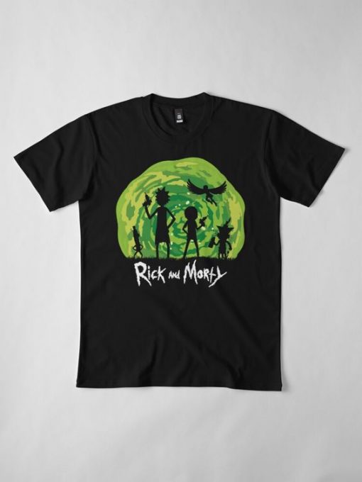 Rick And Morty Schwifty Patrol T-shirt RE23