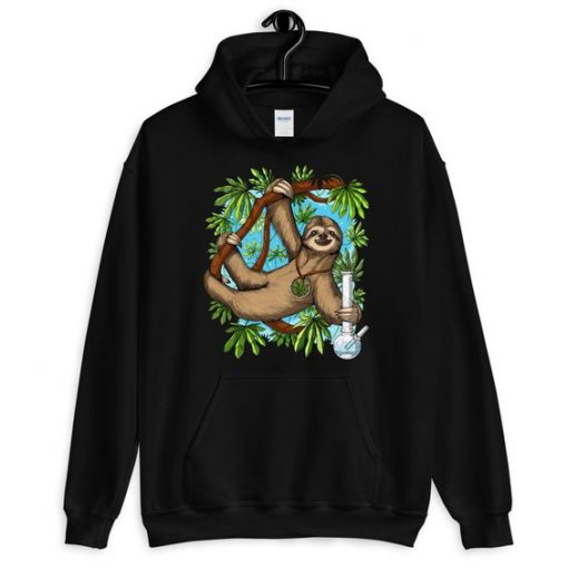 SLOTH WEED HOODIE RE23