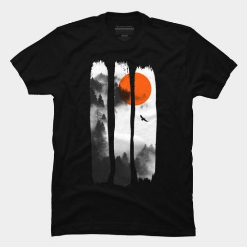 Scenic forest T-Shirt RE23