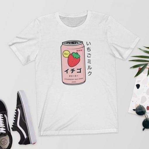 Strawberry Milk Drink T-Shirt G07