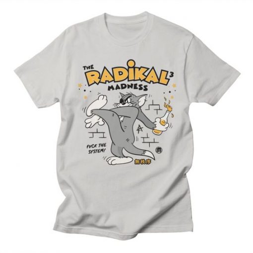 TOM AND JERRY RADIKAL MADNESS T-SHIRT G07