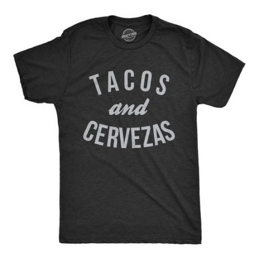 Tacos And Cervezas T-shirt RE23