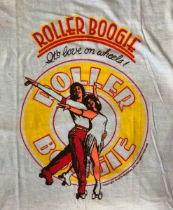 Vintage NOS Roller Boogie promotional movie t-shirt RE23