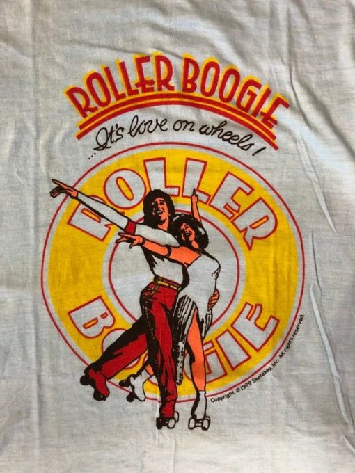 Vintage NOS Roller Boogie promotional movie t-shirt RE23