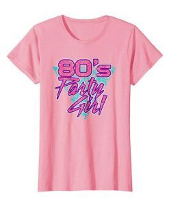 80'S PARTY GIRL T-SHIRT RE23