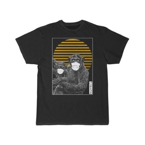 APES FACE MASK T-SHIRT RE23