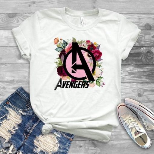 AVENGERS FLORAL T-SHIRT DN23