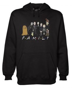 AWESOME HARRY POTTER RICK AND MORTY FAMILY FRIENDS HOODIE DN23