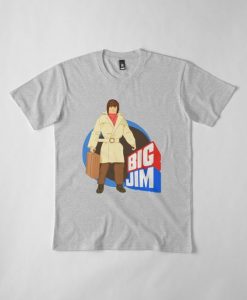 BIG JIM ACTION FIGURE SPY T-SHIRT RE23