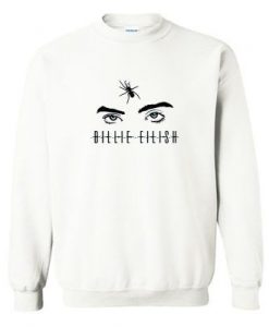 BILLIE EILISH THE EYES SPIDER SWEATSHIRT RE23