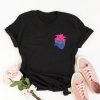 BISEXUAL PRIDE BI HEART T-SHIRT DN23