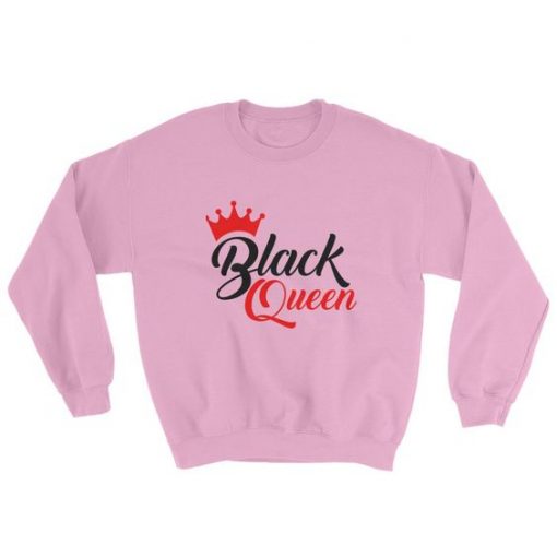 BLACK QUEEN SWEATSHIRT RE23