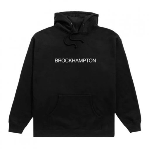 BROCKHAMPTON BLACK HOODIE DN23