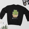 CAT CACTUS JAPANESE SWEATSHIRT RE23