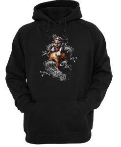 CHINESE TIGER AND DRAGON HOODIE DN23