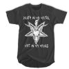 DEATH IN MY METAL NOT IN MY MEALS T-SHIRT RE23