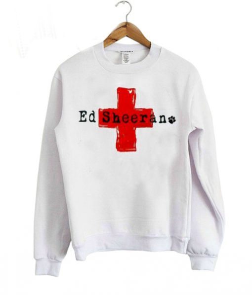 ED SHEERAN RED CROSS SWEATSHIRT RE23