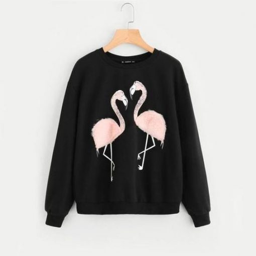 FLAMINGO SWEATSHIRT RE23