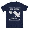 FUNNY CAT BEST FRIENDS FOR LIFE T-SHIRT DN23